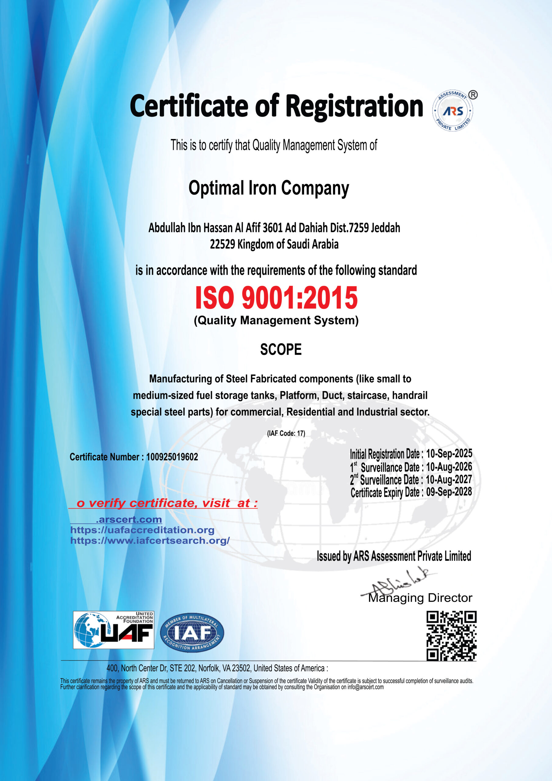 Certificate 4